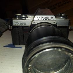 MINOLTA X-370. VINTAGE Film Camera