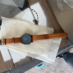 Nixon Watch - Blue Face/Leather Band