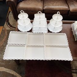 9 Wedding Event Cookie Table Cupcake Dessert Display Trays