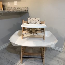 Stokke Tripp Trapp Natural Color High Chair Set
