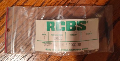 RCBS Decapping Pin - 5 pack SM