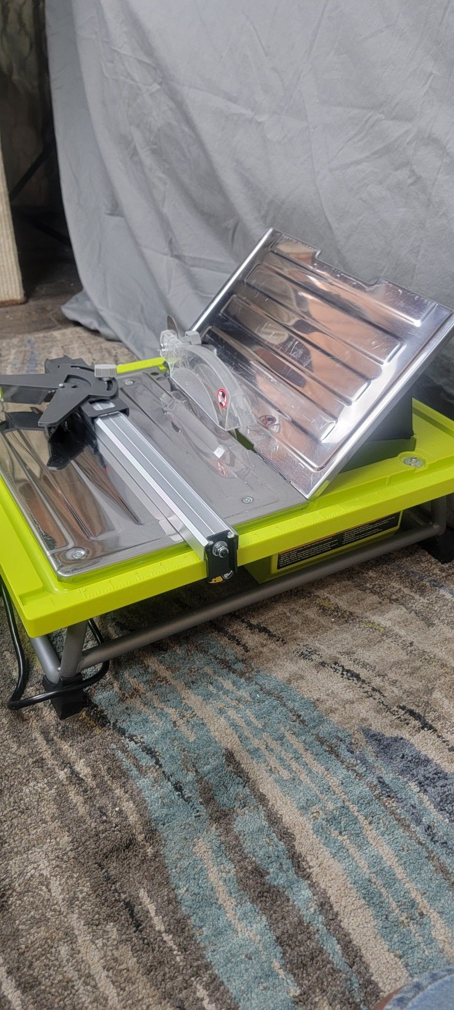 Ryobi 7" Table Top Wet Tile Saw