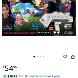 LaserX Revolution Game Set For 4