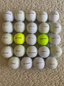 24 miscellaneous high end used golf balls