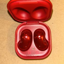 Samsung Galaxy Earbuds In Red