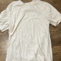 Men Nike Small Tshirt Peach 