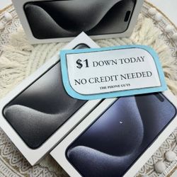 Apple IPhone 15 Pro 5G - 90 Days Warranty - Payment Plan Available ONLY $1 DOWN