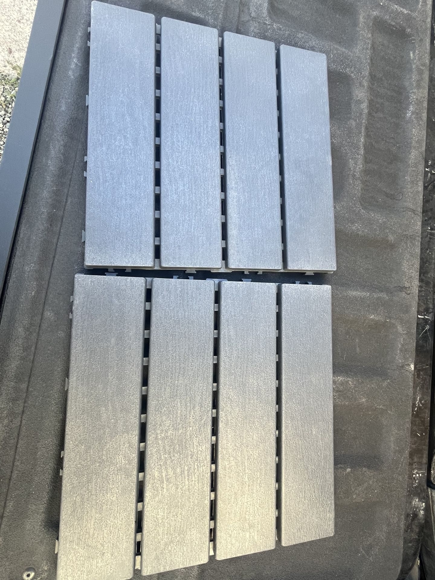 Plastic Interlocking Deck Tiles NEW