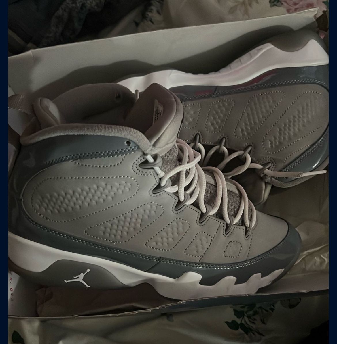 Air Jordan Retro 9 Cool Greys