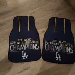 2020 Dodger Floor Mats 