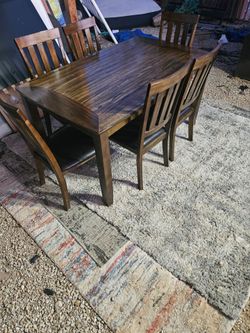 Ashley furniture dinning table w 6 chairs FREE DELIVERY TODAY