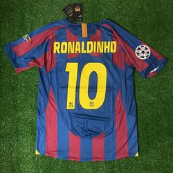 Barcelona Home Jersey 05/06 Ronaldinho 