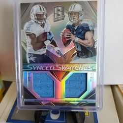 Titans Marcus Mariota Rookie Jersey Card