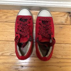 Ugg Red Converse Sneakers