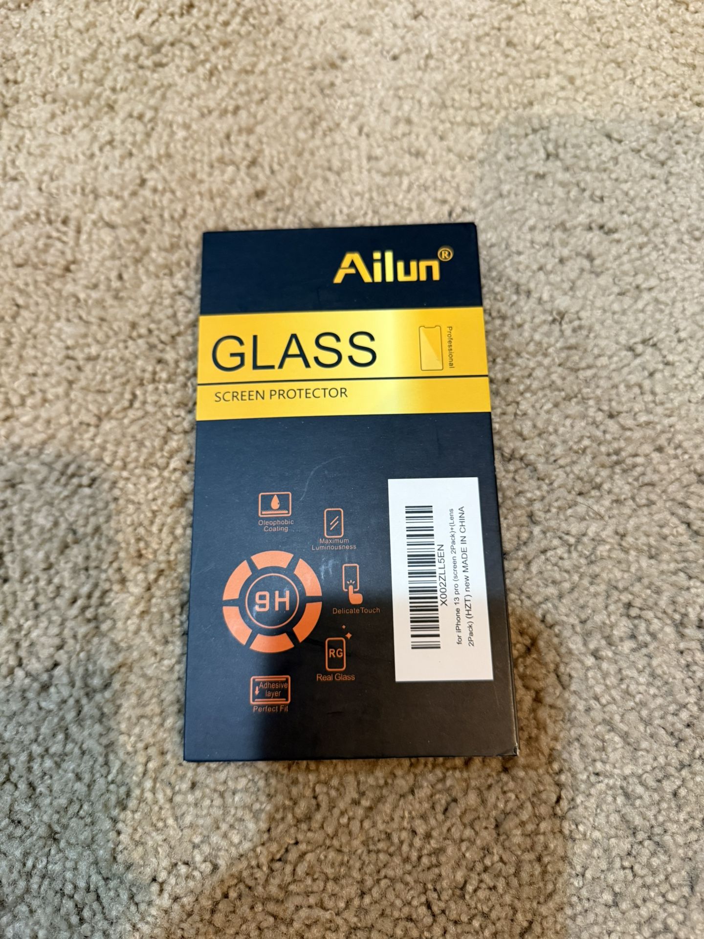 iPhone 13 Pro Screen Protector 2 Pack