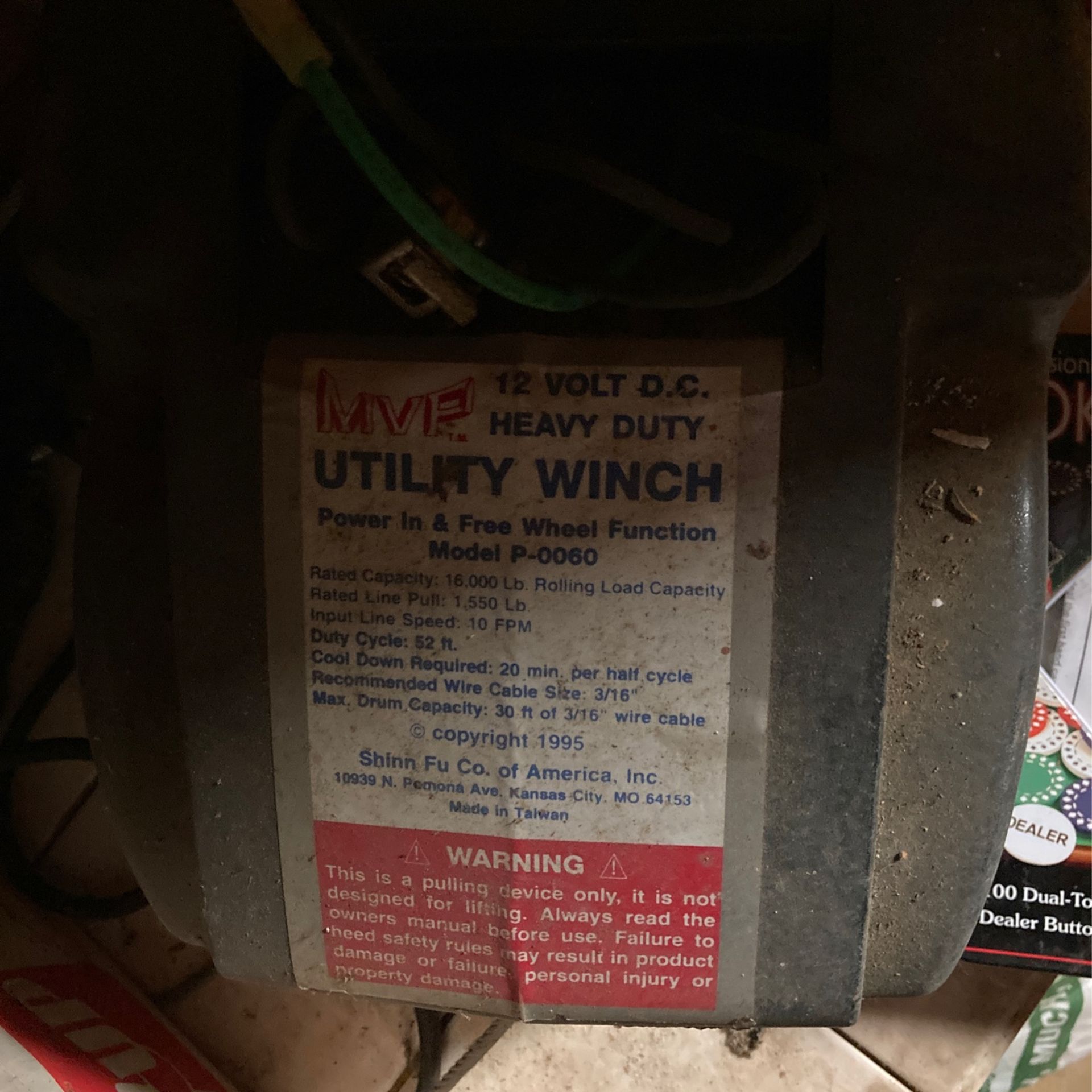 Utility Winch