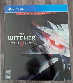 The Witcher 3: Wild Hunt PS4 Collectors Edition -SEE DETAILS-