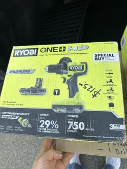 New Ryobi Drill