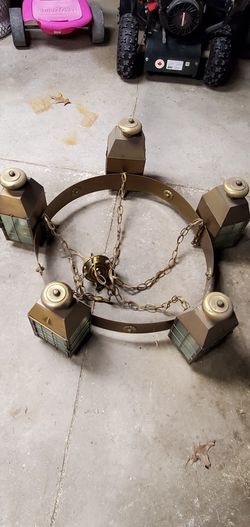 Vintage hanging cabin lights. Very Nice