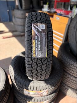 235/75/15 Blackhawk tires 🛞 $399