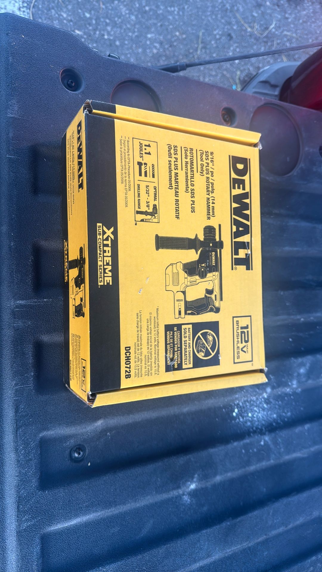 DEWALT XTREME 12-volt max SDS-Plus SDS-plus Cordless Rotary Hammer Drill