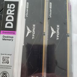 New pair of 16GB DDR5 T-Force Vulcan