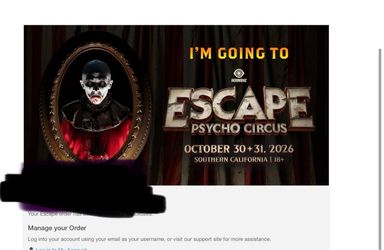 Escape Friday Ticket