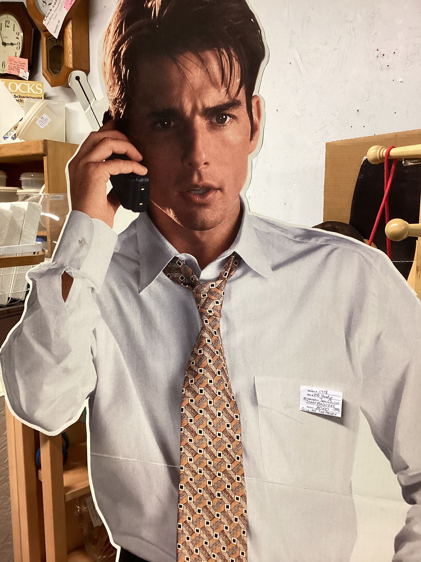 Tom Cruise Cardboard Standee Jerry McGuire