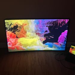 Curved Samsung 55in 4k Tv 