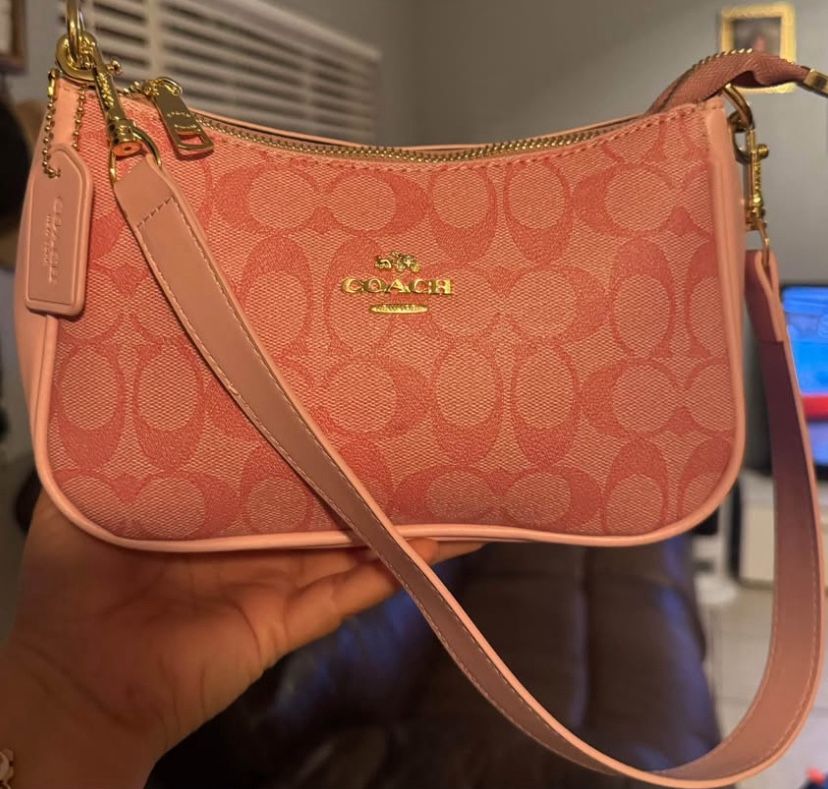 Pink Coach Teri Bag