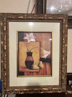 Flower wall frame decoration