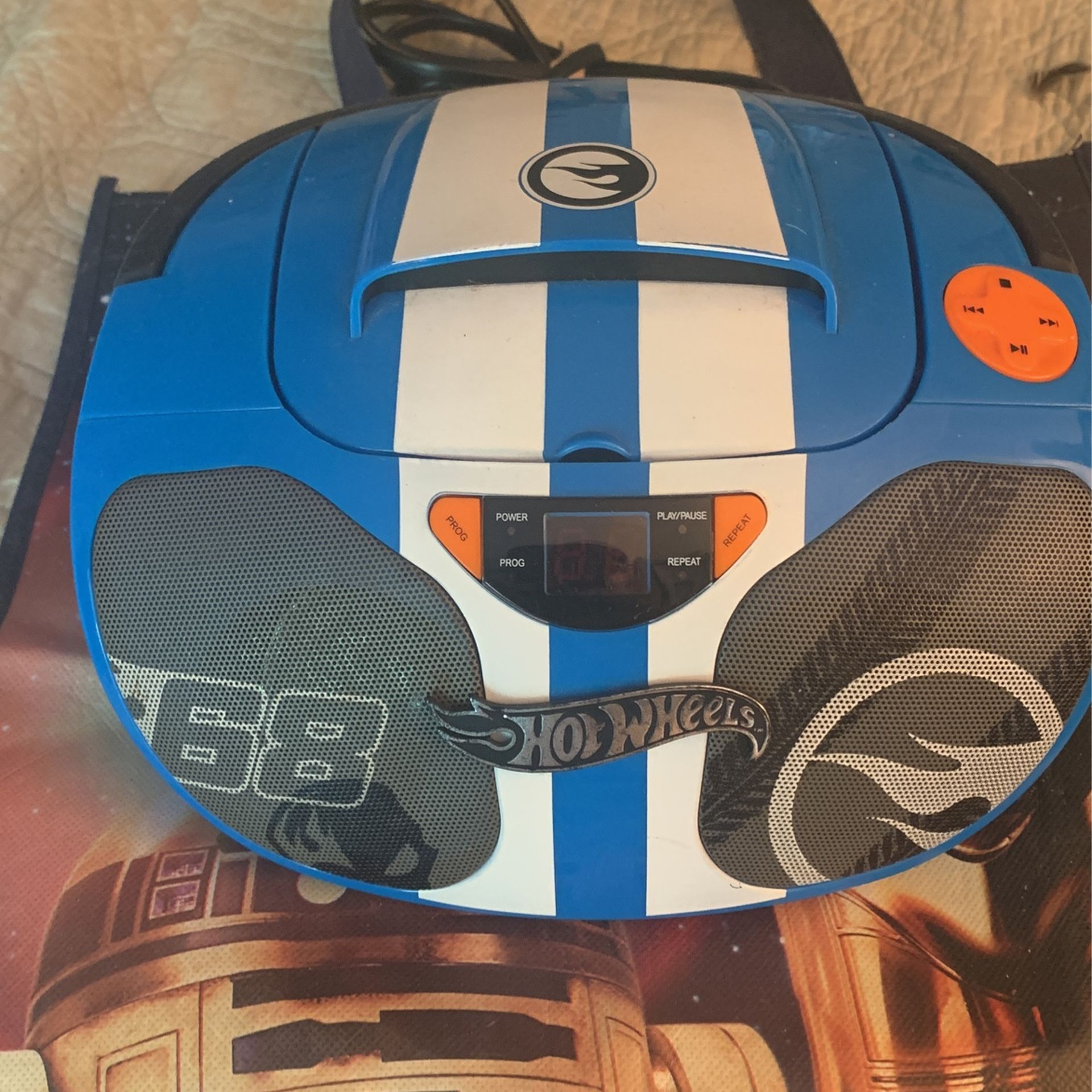 HotWheels Radio/ Cd Player