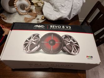 Wet Sounds REVO 8 V3 Marine Coaxial Speakers
