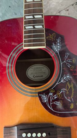 Broken guitar