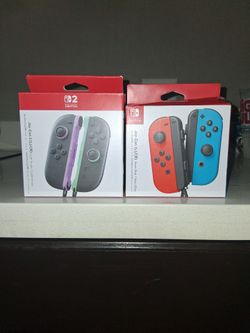 Joy con and joycon 2