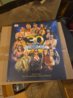 WWE 30 Years of WrestleMania Hardcover Book (DK Publishing, 2014)