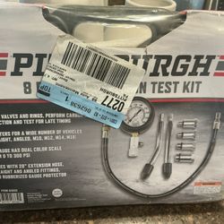 Pittsburgh 8 Pc Compression Test Kit