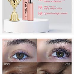 New Eyelash Enhancing Serum For Long Lash Growing 