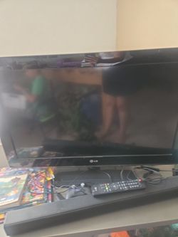 LG TV and stand