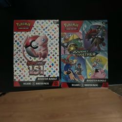151 and Journey Together Booster Bundle