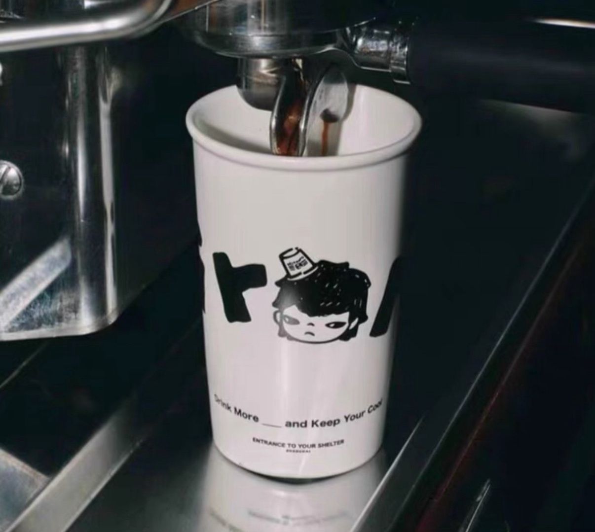 Pop Mart Hirono Ceramic Cup Shanghai limited Edition