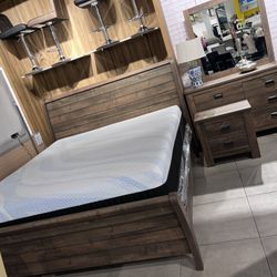 Rustic King Bedroom Set 🔥🔥🔥