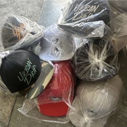 Urban Drip Adjustable Men's Snapback Casual Solid & Camouflage One Size