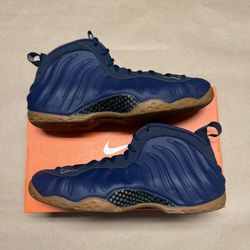 Nike Air Foamposite One Midnight Navy Basketball Shoes size 14 Rare!