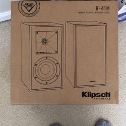 R-41M Klipsch Reference Bookshelf Speakers 