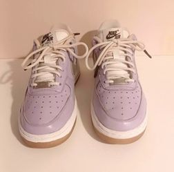 Nike  Air  Force 1 Oxygen Purple and Silver C19912-500 - Size 7 