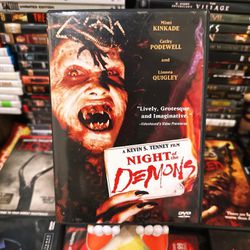 NIGHT OF THE DEMONS RARE DVD