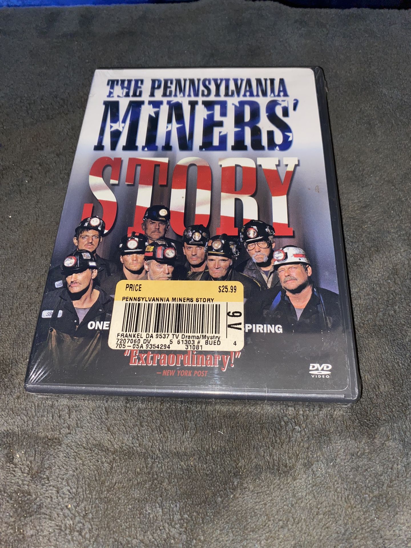 The Pennsylvania Miners Story DVD. New. 