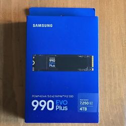 Samsung SSD 990 EVO Plus 4TB (BNIB)