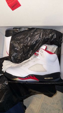 Jordan DS Size 10.5 Retro 5 Fire Red DS (2013)